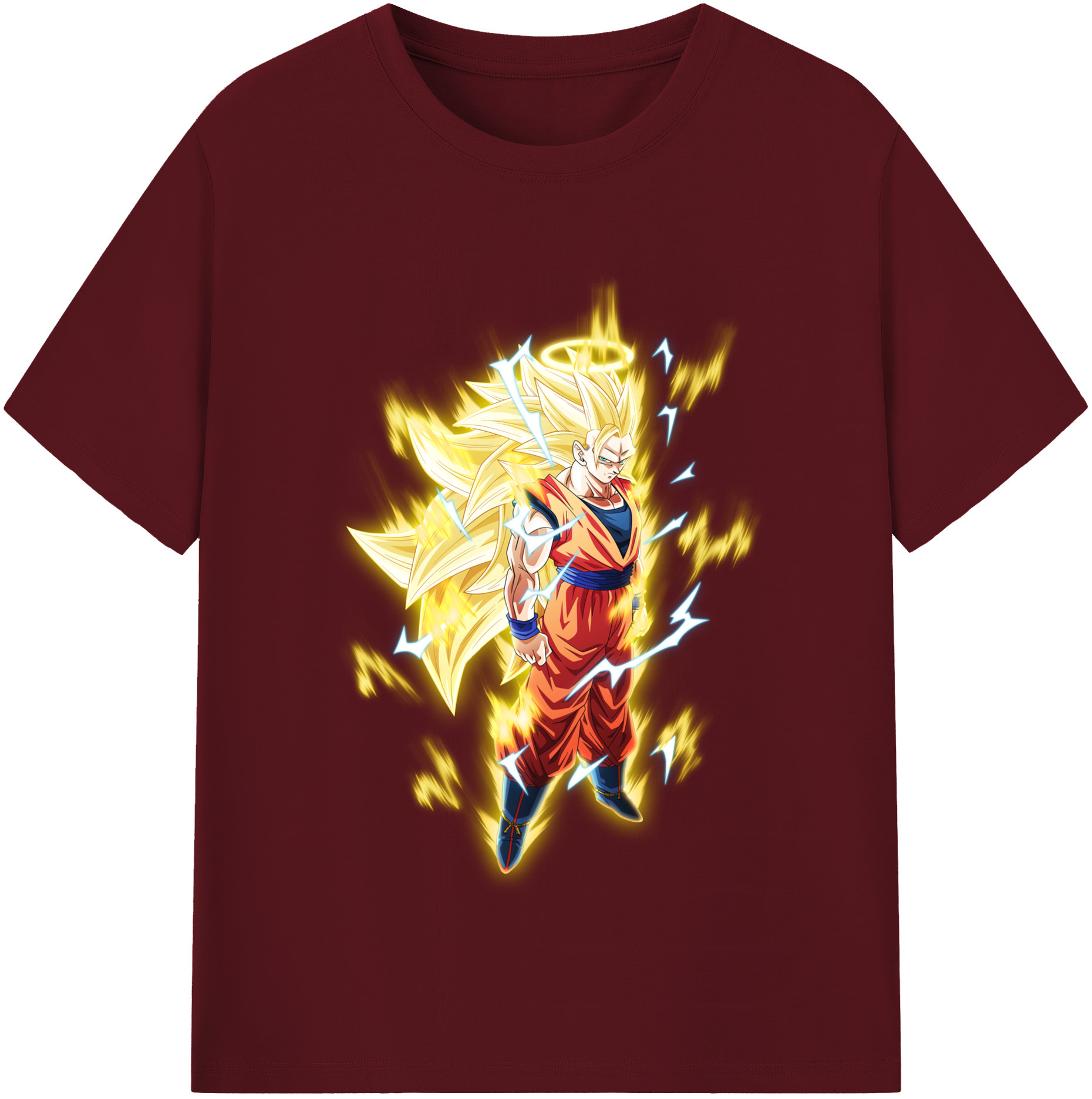 （画像用） ドラゴンボール 孫悟空（そん ごくう）Son Goku カカロット DRAGON BALL Kakarotto 綿100％半袖Tシャツ（フロントプリント）